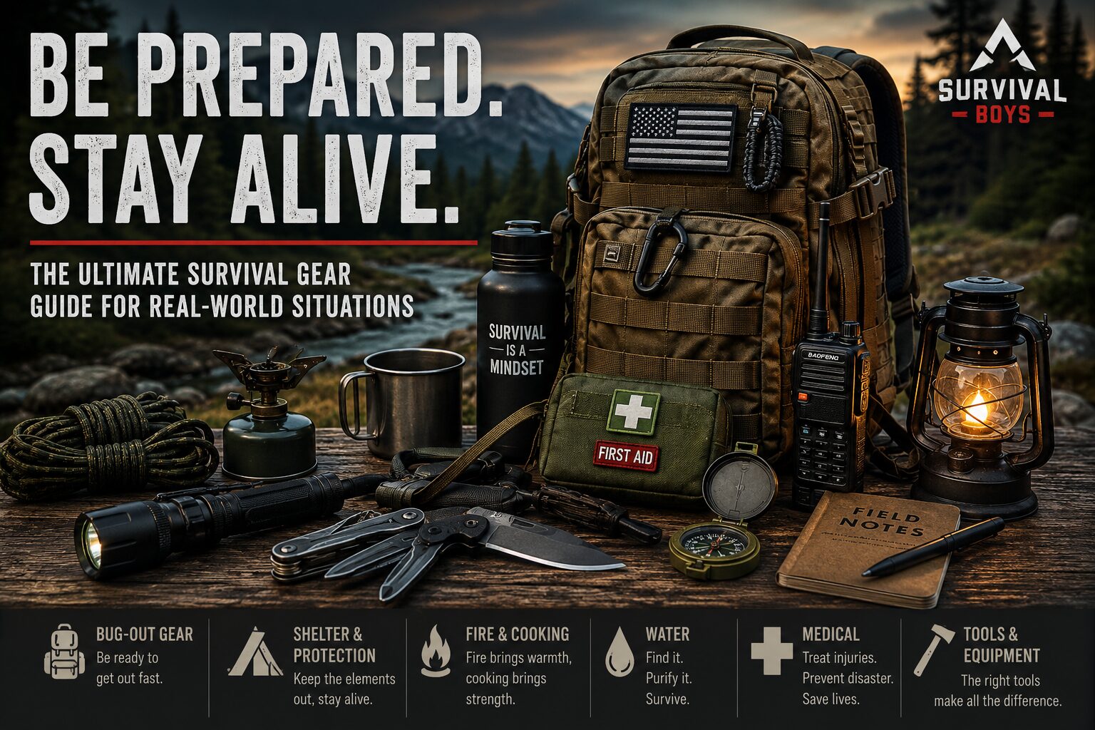 The Ultimate Survival Gear Guide: What Actually Matters When Things Go Wrong