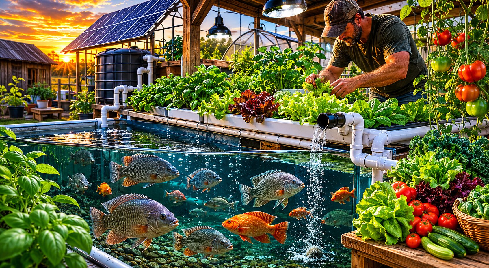 Aquaponics for Survival: Growing Food When Everything Else Fails