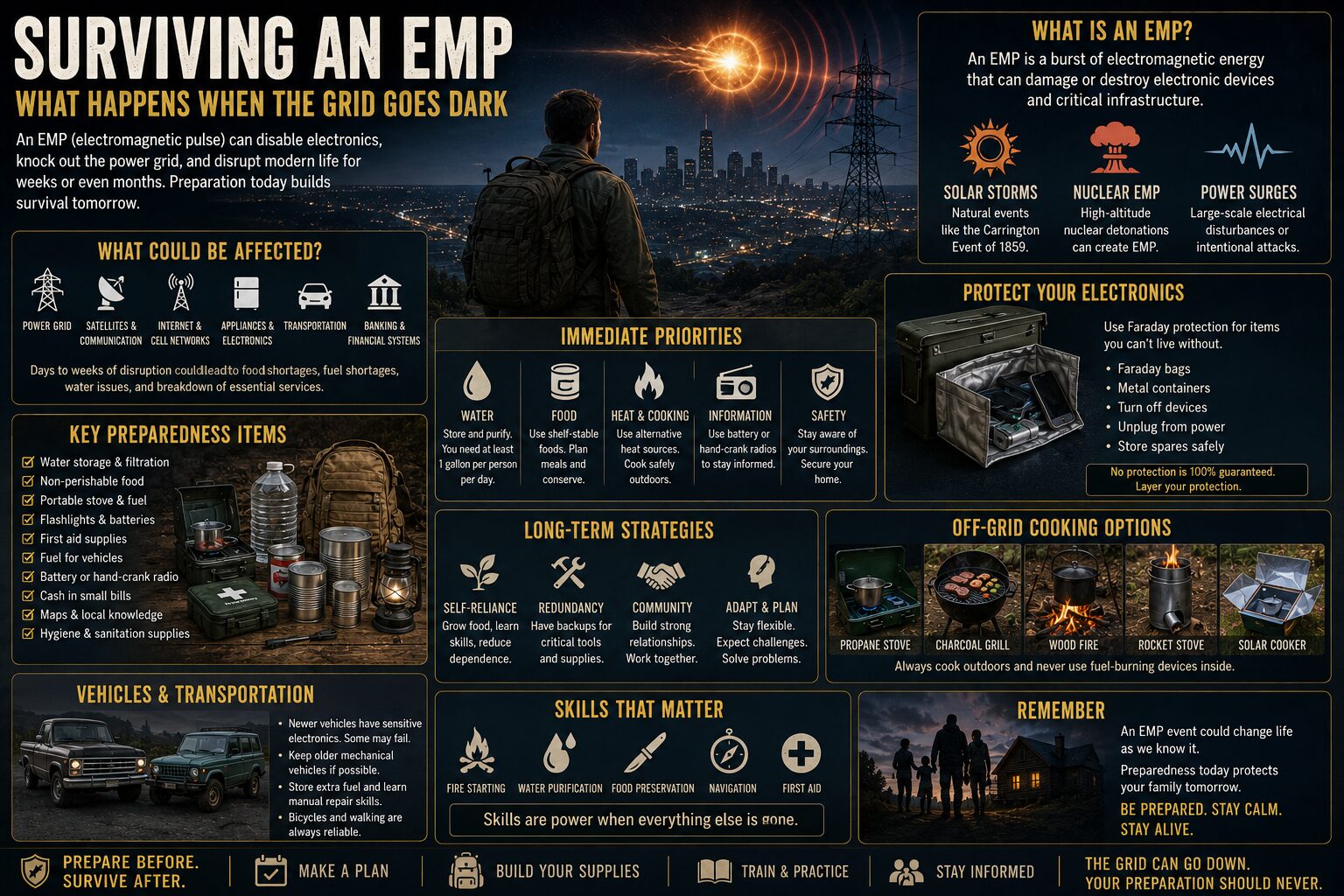 Surviving an EMP: What Happens When the Grid Goes Dark