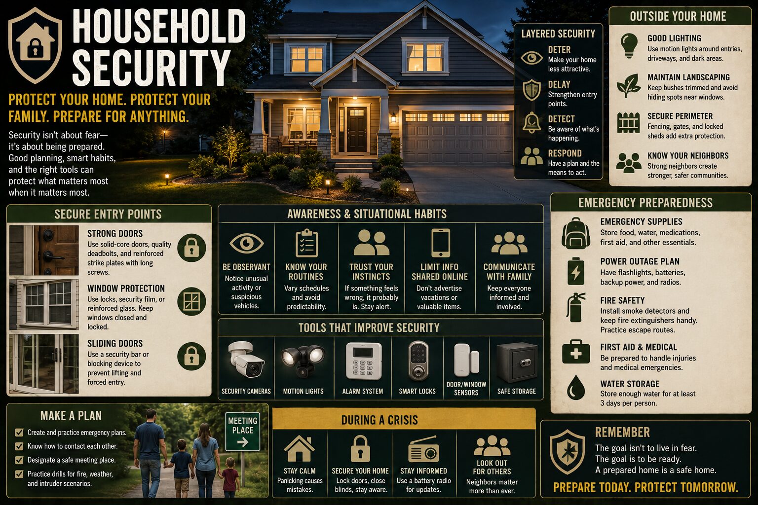 Household Security: Protecting Your Home During Everyday Emergencies