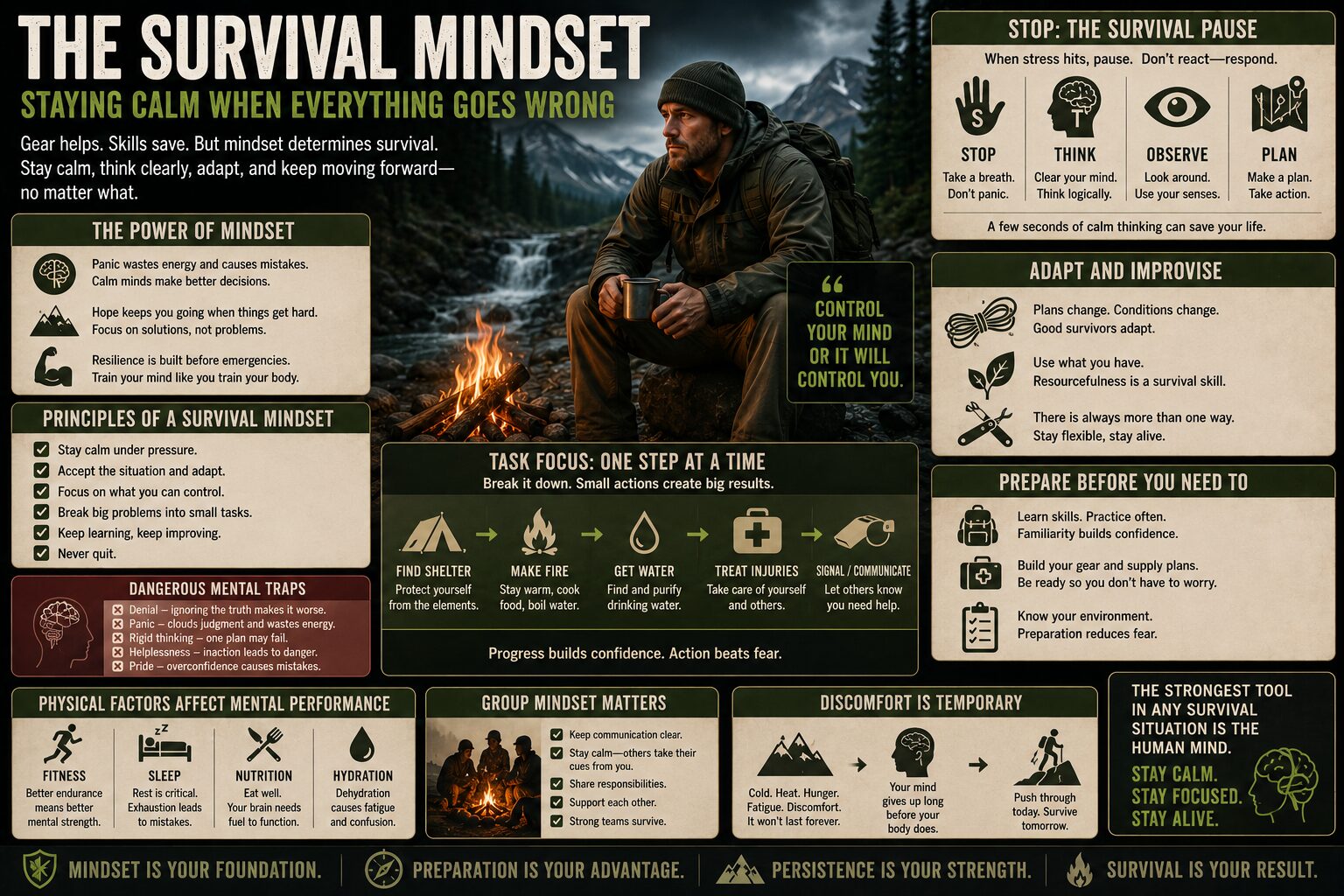 The Survival Mindset: Staying Calm When Everything Goes Wrong