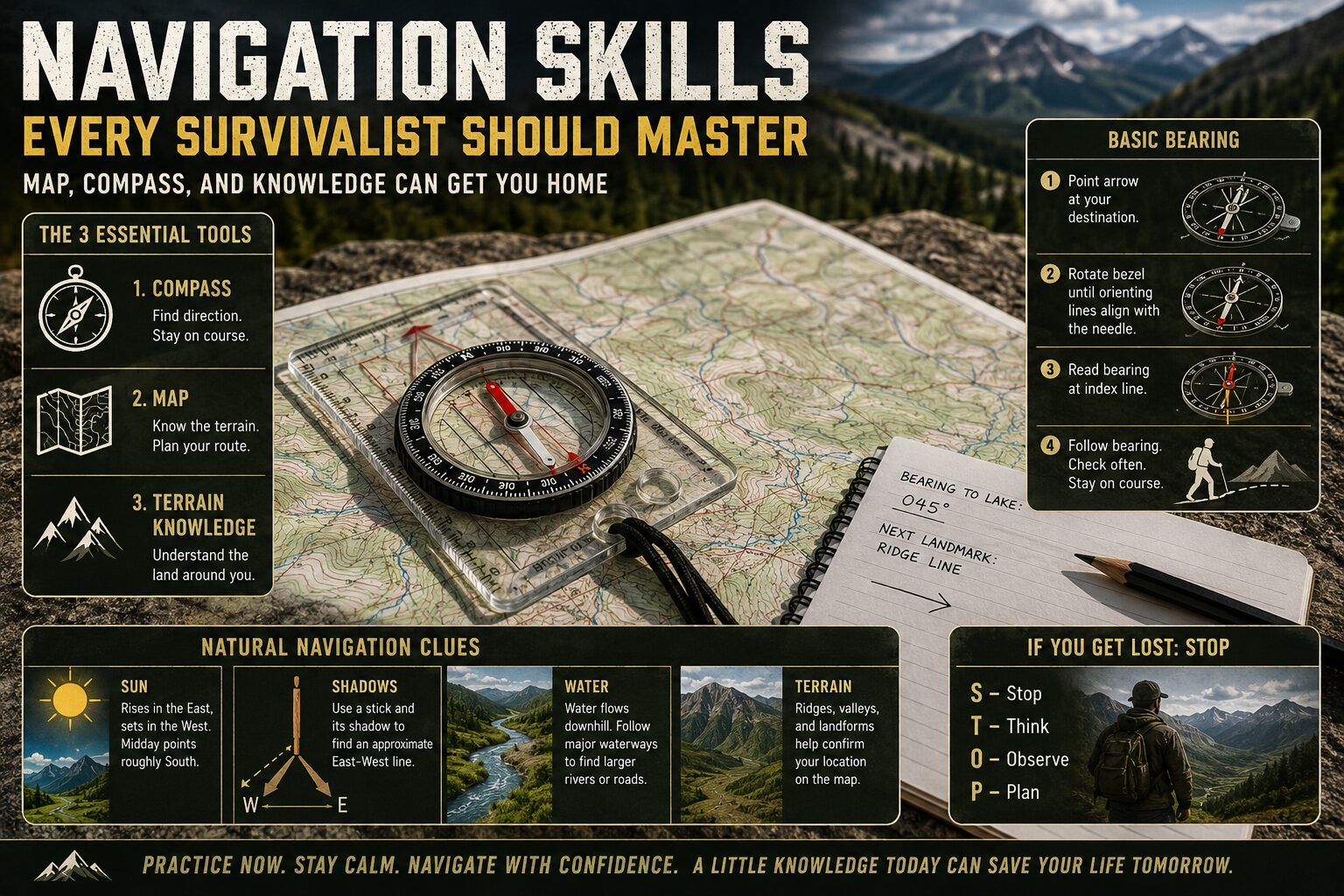 Navigation Skills Every Survivalist Should Master