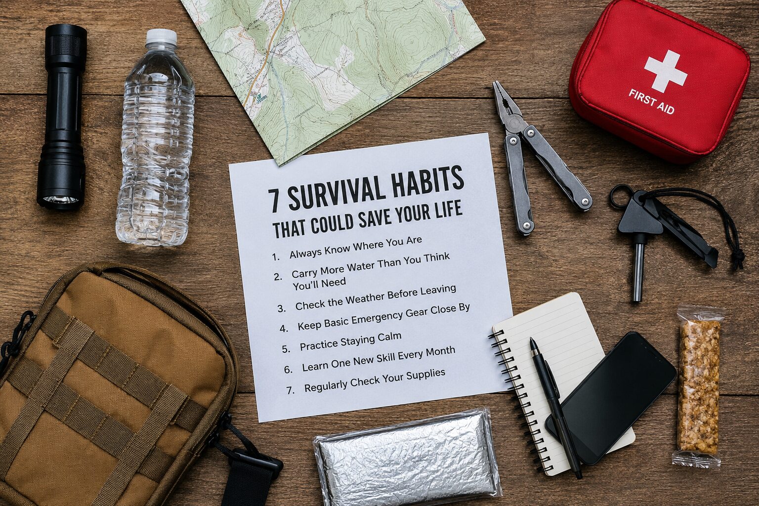 The 7 Survival Habits That Could Save Your Life Someday