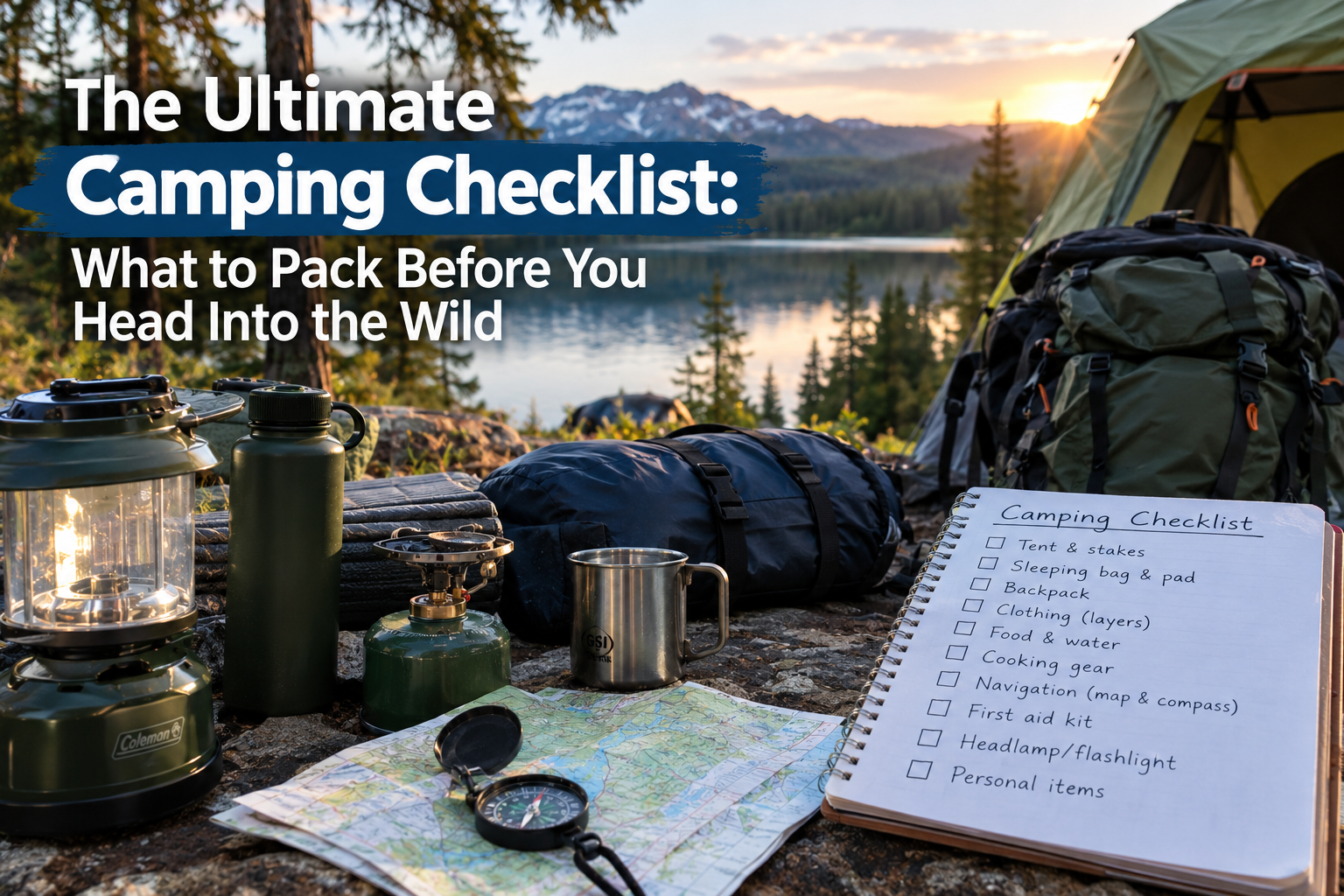 The Ultimate Camping Checklist: What to Pack Before You Head Into the Wild